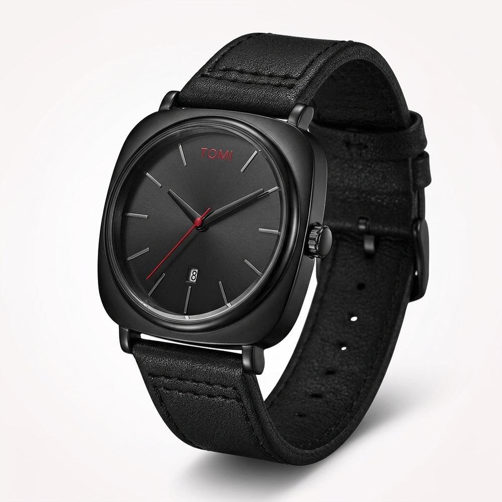 TOMI T-084 watch in Black