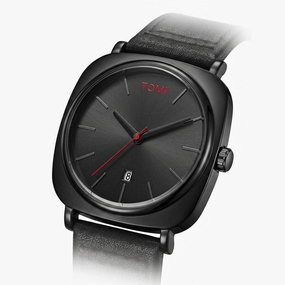 TOMI T-084 watch in Black